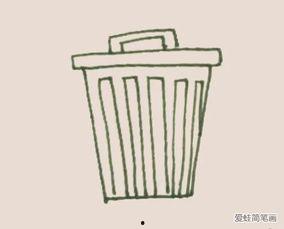 垃圾桶简笔画图片大全,垃圾桶简笔画图片大盘点