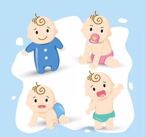 婴儿卡通图片大全可爱,婴儿卡通图片大全，可爱瞬间汇聚