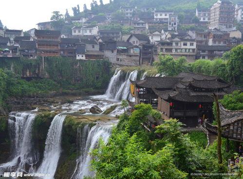 芙蓉镇图片,古韵水乡，时光流转的画卷