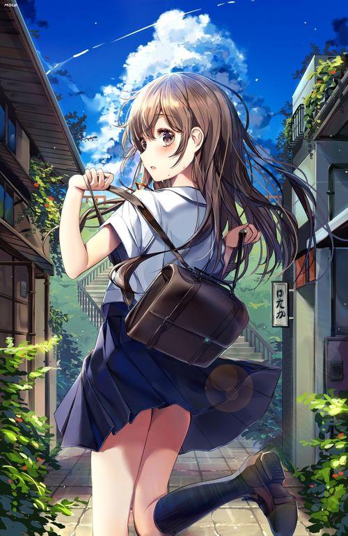 夏天动漫少女图片大全,盘点夏日动漫美少女图鉴