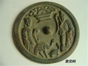 双鱼铜镜图片价格大全,古董市场中的珍品价值揭秘