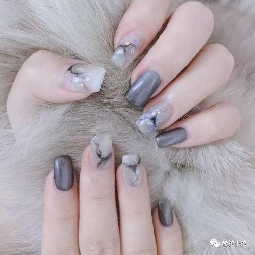 长美甲图片,指尖艺术的新风尚
