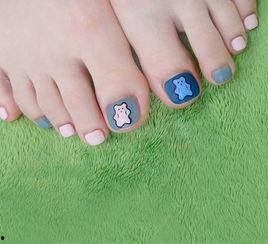 美脚趾甲图片大全,时尚与健康的完美融合