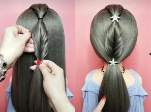 绑头发视频,跟随视频学出时尚发型