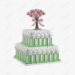 方形双层蛋糕图片大全,精致视觉盛宴与甜蜜诱惑集锦